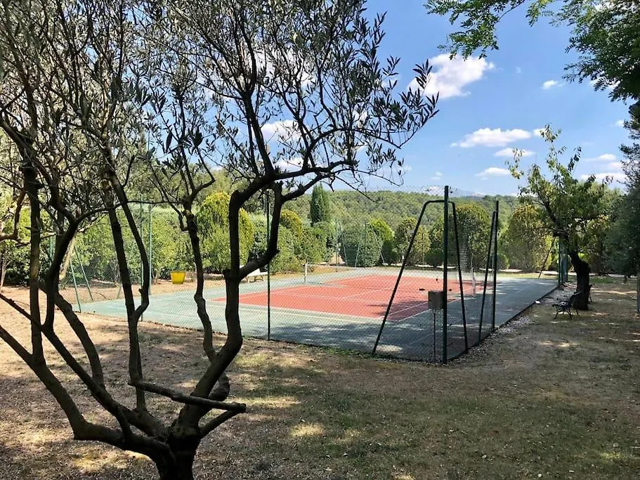 Villa Bois Romay Dans Le Luberon Avec Piscine, Tennis Et Petanque. La Bastide-des-Jourdans 0*,