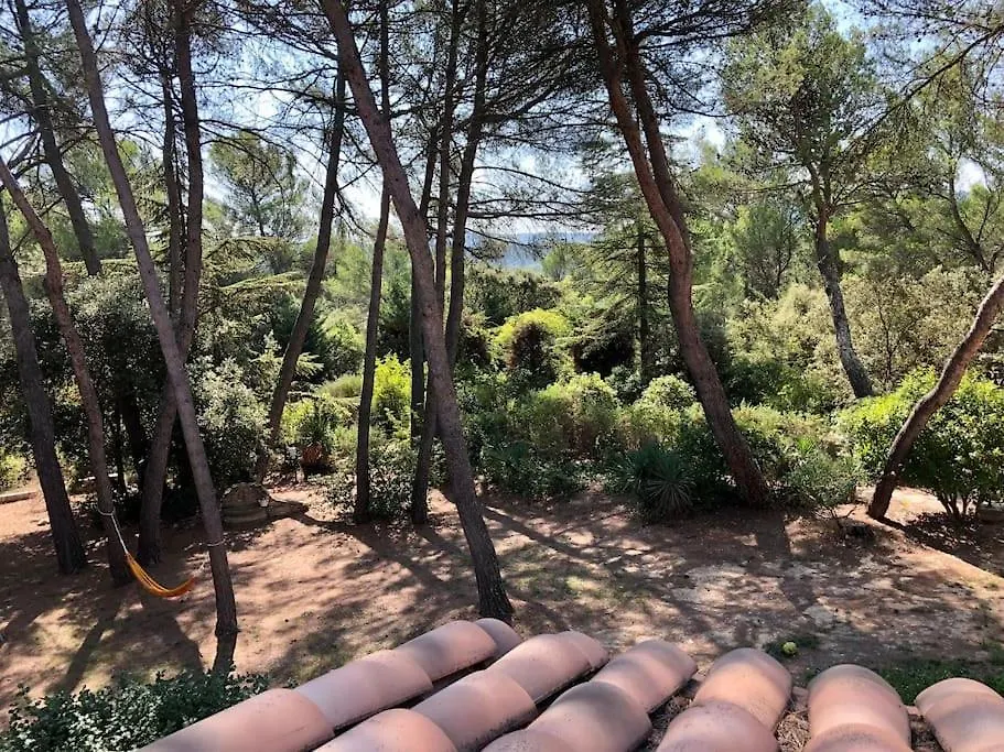 Villa Bois Romay Dans Le Luberon Avec Piscine, Tennis Et Petanque. La Bastide-des-Jourdans 0*,